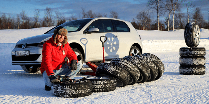 Test sportliche Winterreifen: Auto Bild hat einen Reifen-Vergleichstest auf Schnee für Sportwagen erstellt