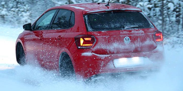 Der ADAC- Winterreifenvergleich mit einem VW Polo